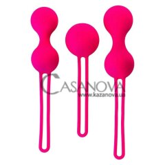 Основное фото Набор вагинальных шариков Toyfa A-Toys Pleasure Balls Set розовый
