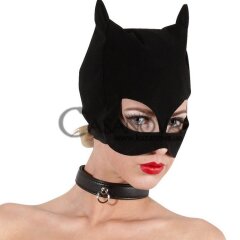 Основное фото Маска на голову кошка Bad Kitty Naughty Toys Catmask 24902421001 чёрная