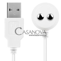 Основное фото Магнитный зарядный USB-кабель Satisfyer USB Charging Cable белый 110 см