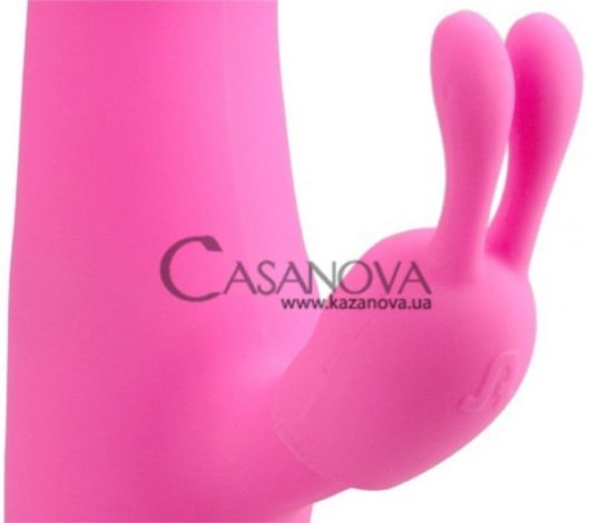 Основное фото Rabbit-вибратор Butch Cassidy розовый 21,6 см