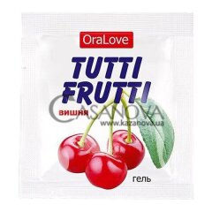 Основное фото Пробник орального лубриканта Tutti-Frutti вишня 4 мл