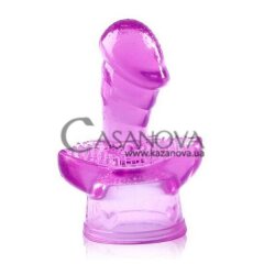 Основное фото Насадка для вибромассажёра Leten G Spot Vibration Massager Headgear SO3605 фиолетовая 9,5 см