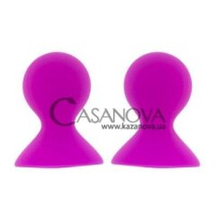 Основное фото Вакуумные помпы для сосков Lit-Up Silicone Nipple Suckers розовые