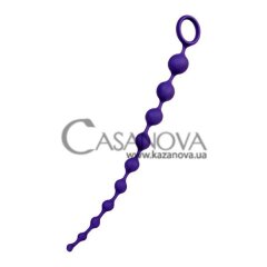 Основное фото Анальная цепочка Toyfa ToDo Grape фиолетовая 35 см