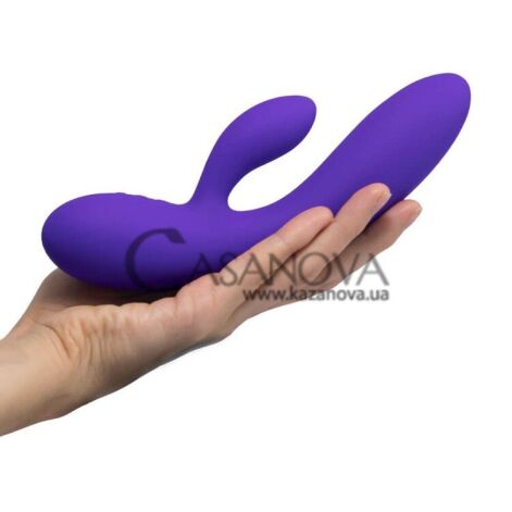 Основное фото Rabbit-вибратор Feelztoys Lea фиолетовый 20 см