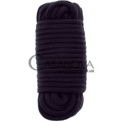 Основное фото Верёвка для бондажа BondX Love Rope чёрная 10 м