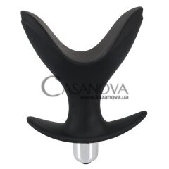 Основное фото Анальный вибростимулятор Black Velvets Vibrating Anchor Plug чёрный 10,3 см