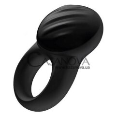 Основное фото Виброкольцо Satisfyer Signet Ring чёрное
