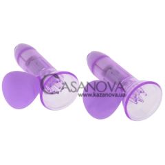 Основное фото Вибропомпы для сосков Vibrating Nipple Pumps фиолетовые
