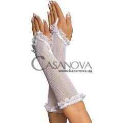 Основное фото Перчатки Roxana Fishnet Gloves белые