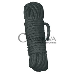 Основное фото Тонкая верёвка Shibari Bondage Rope чёрная 10 м