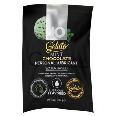 Основное фото Пробник оральной смазки JO Gelato Mint Chocolate мятный шоколад 3 мл