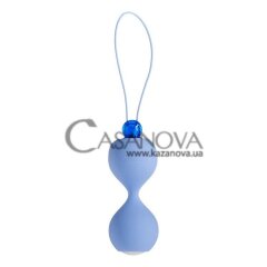 Основное фото Вагинальные шарики с вибрацией Mae B Lovely Vibes голубые