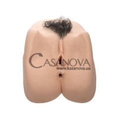 Основное фото Искусственная вагина и анус с вибрацией Sasha Grey Deep Penetration Vibrating Pussy and Ass телесная
