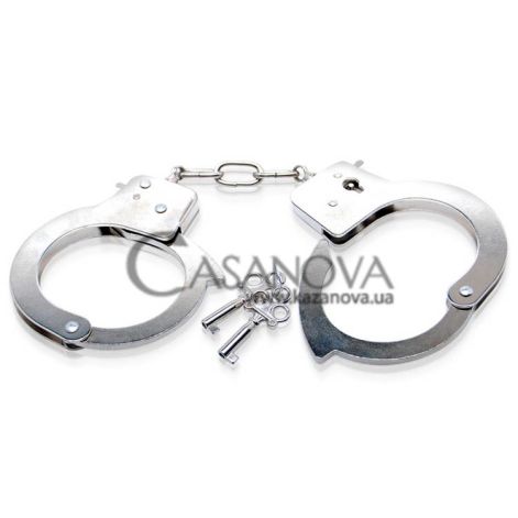 Наручники металлические Beginner's Handcuffs Purple
