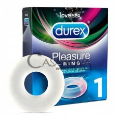 Основное фото Эрекционное кольцо Durex Love Sex Pleasure Ring 1 прозрачное